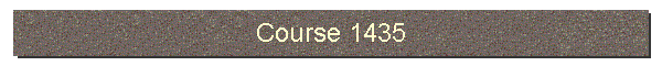 Course 1435
