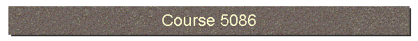 Course 5086