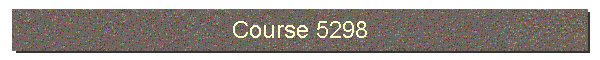 Course 5298